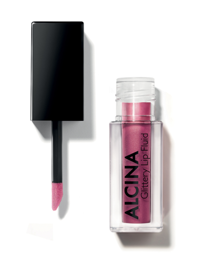 Obrázek Alcina - Třpytivý fluid na rty - Glittery Lip Fluid - Berry  1 ks