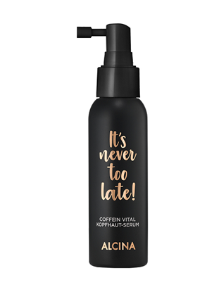 Obrázek Alcina - It's never too late - Vital kofeinové sérum na pokožku hlavy 100ml