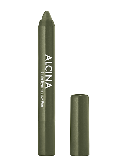 Obrázek Alcina - Saténové oční stíny v tužce - Satin Eyeshadow Pen - Metal olive 1 ks