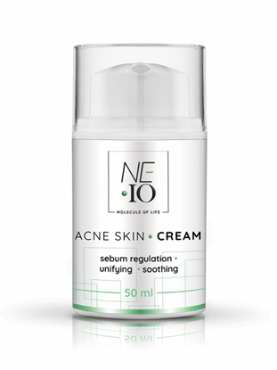 Obrázek NEIO Acne Skin Cream - Pleťový krém pro mastnou pokožku se sklonem k akné 50 ml